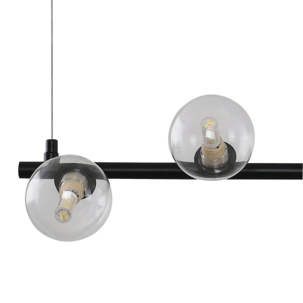 Lampa wisząca nowoczesna SIMPLY czarny MP0096-6 - Step Into Design - obrazek 3