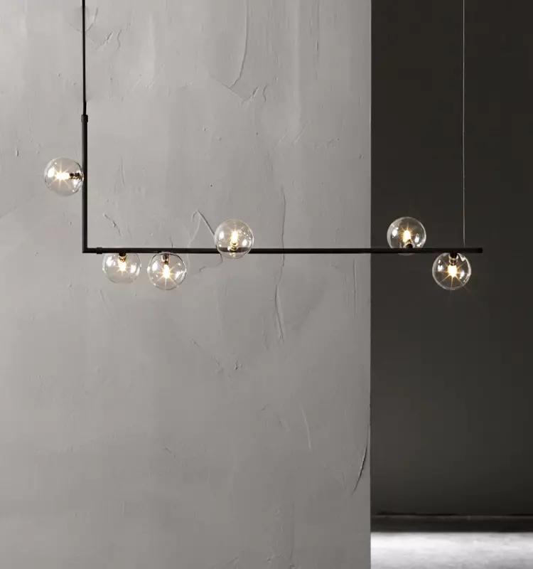 Lampa wisząca nowoczesna SIMPLY czarny MP0096-6 - Step Into Design - obrazek 5