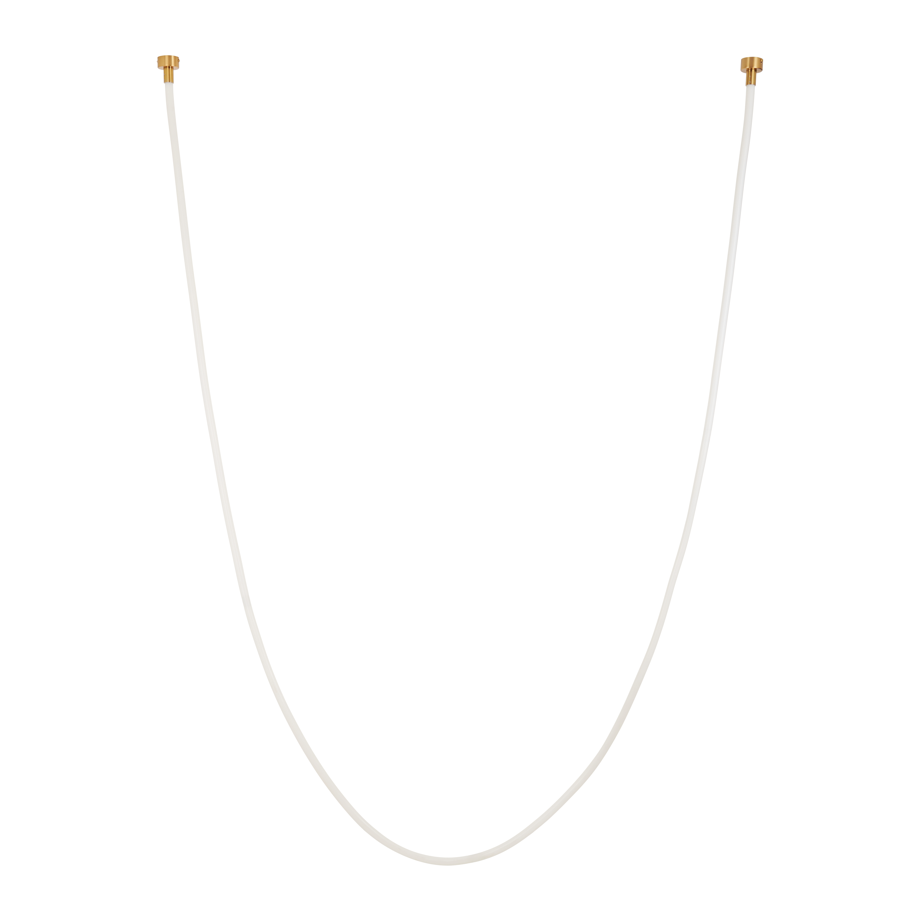 Lampa wisząca SNAKE LED wąż ledowy złota 500 cm MD1021-5 gold - Step into Design
