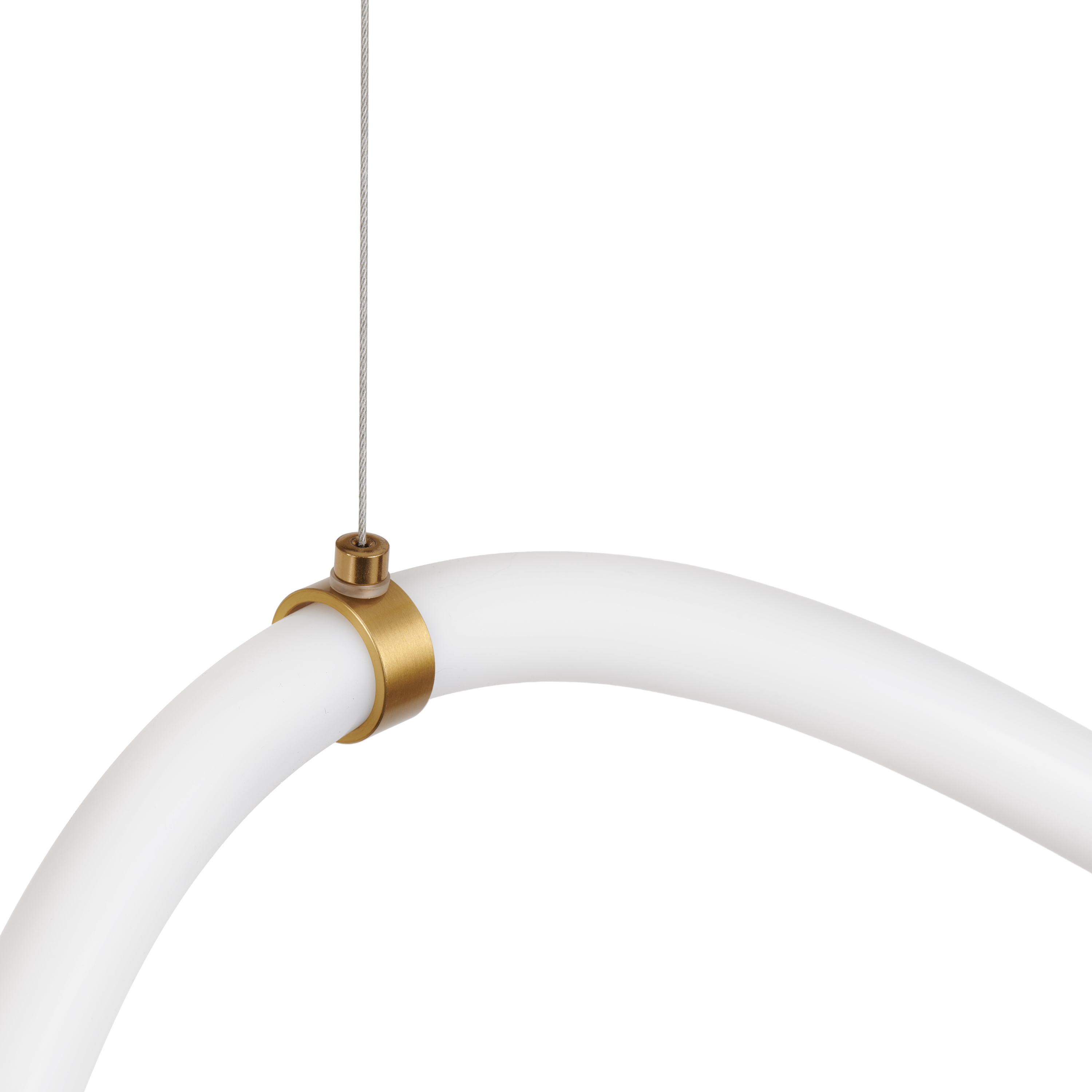Lampa wisząca SNAKE LED wąż ledowy złota 500 cm MD1021-5 gold - Step into Design - obrazek 3