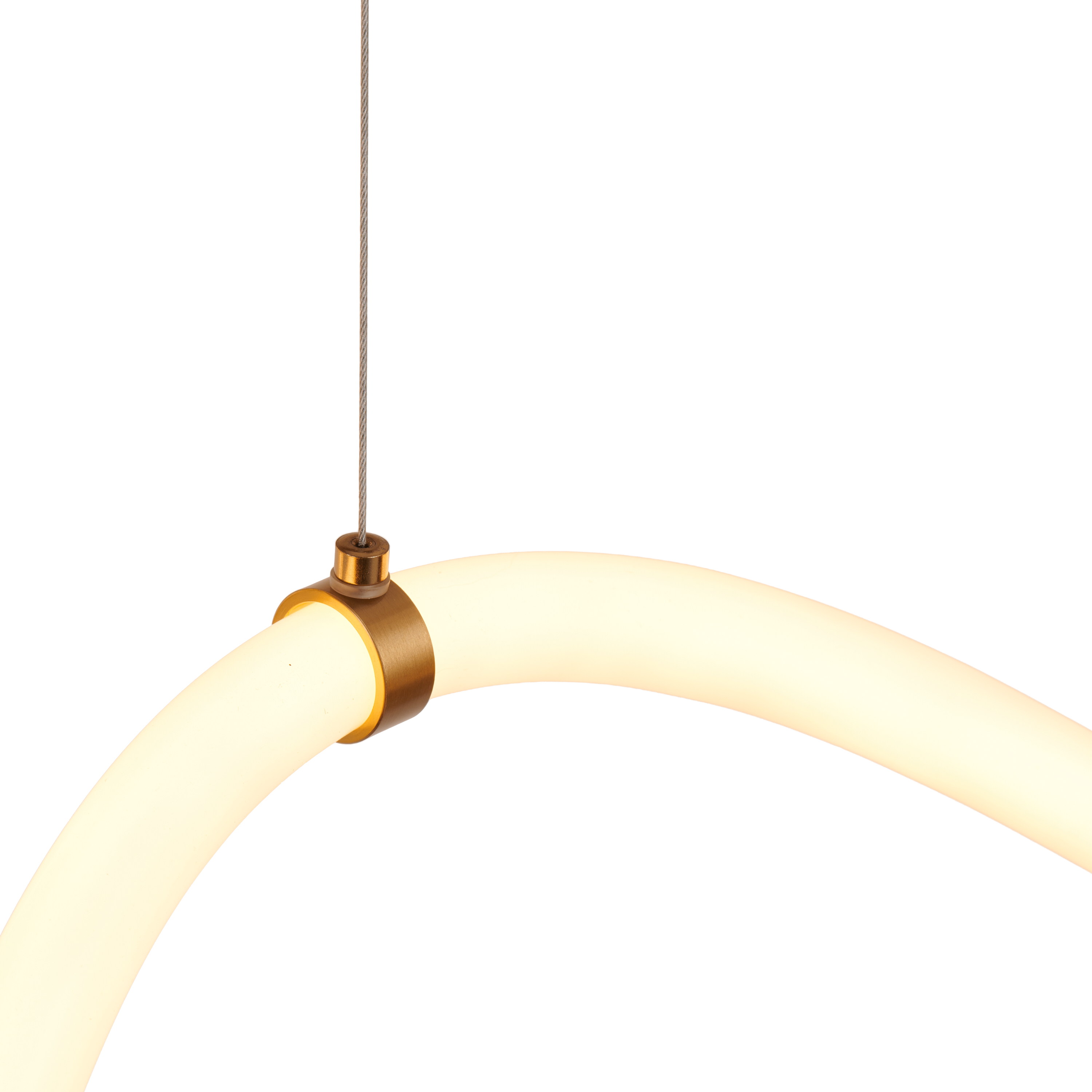 Lampa wisząca SNAKE LED wąż ledowy złota 500 cm MD1021-5 gold - Step into Design - obrazek 7