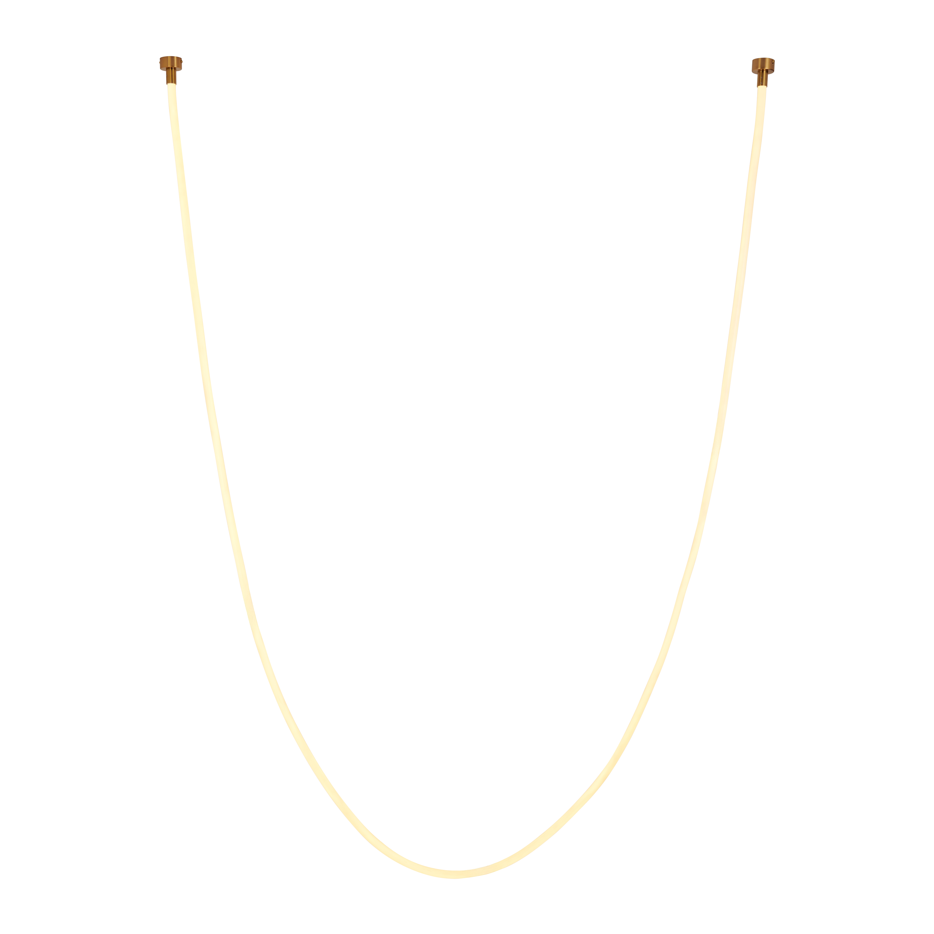 Lampa wisząca SNAKE LED wąż ledowy złota 500 cm MD1021-5 gold - Step into Design - obrazek 9