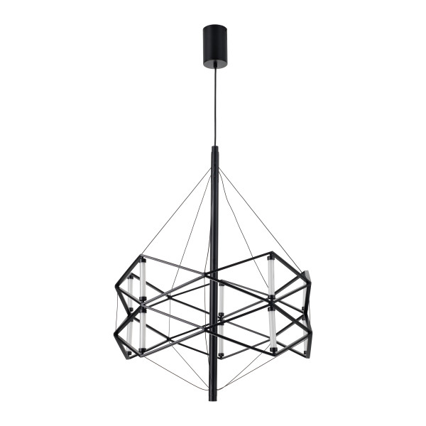 Lampa wisząca SPACE LED czarna 60 cm  ST-9858 P/S black - Step Into Desgin