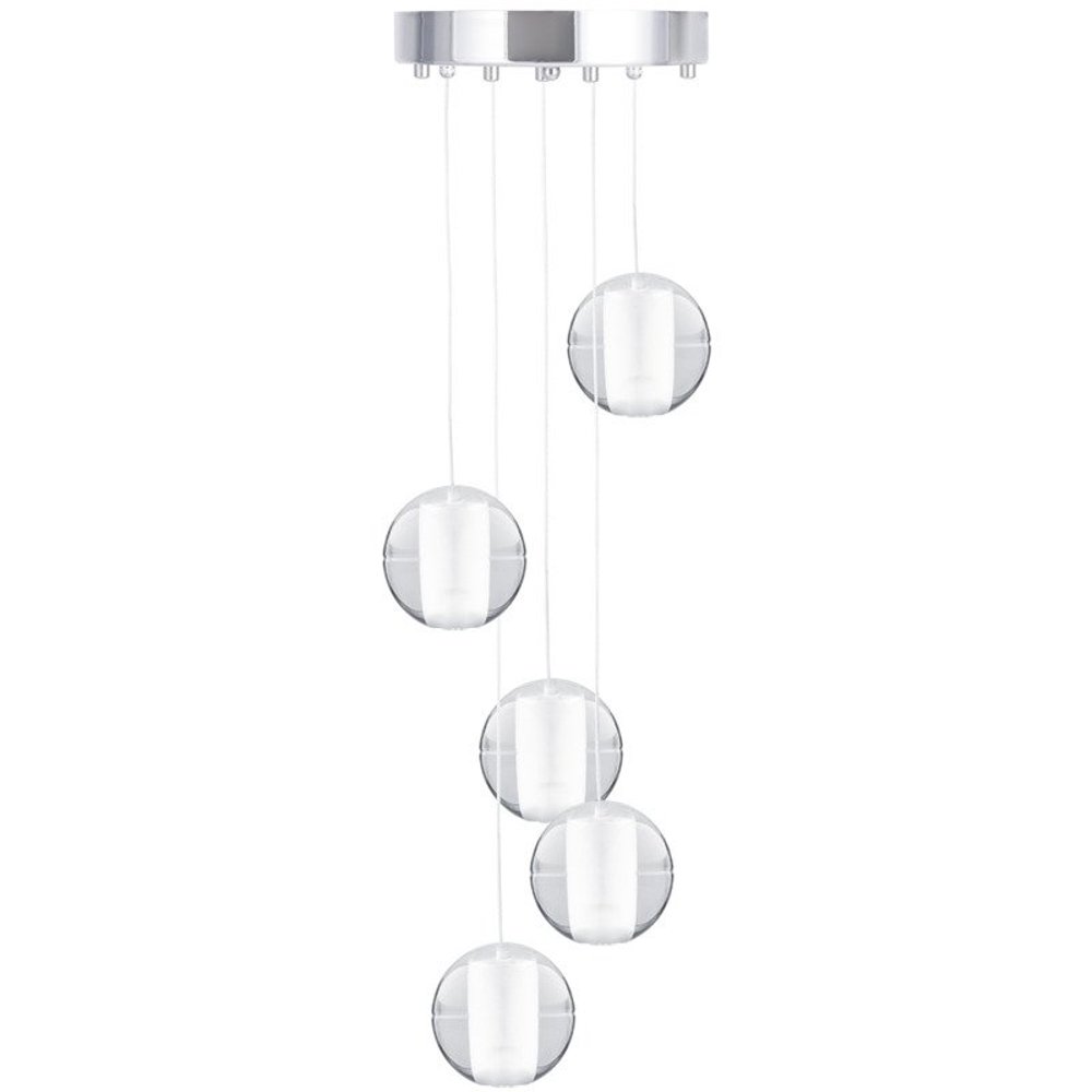 Lampa wisząca nowoczesna STARLIGHT-5 przezroczysta ST-9228-5 - Step Into Design