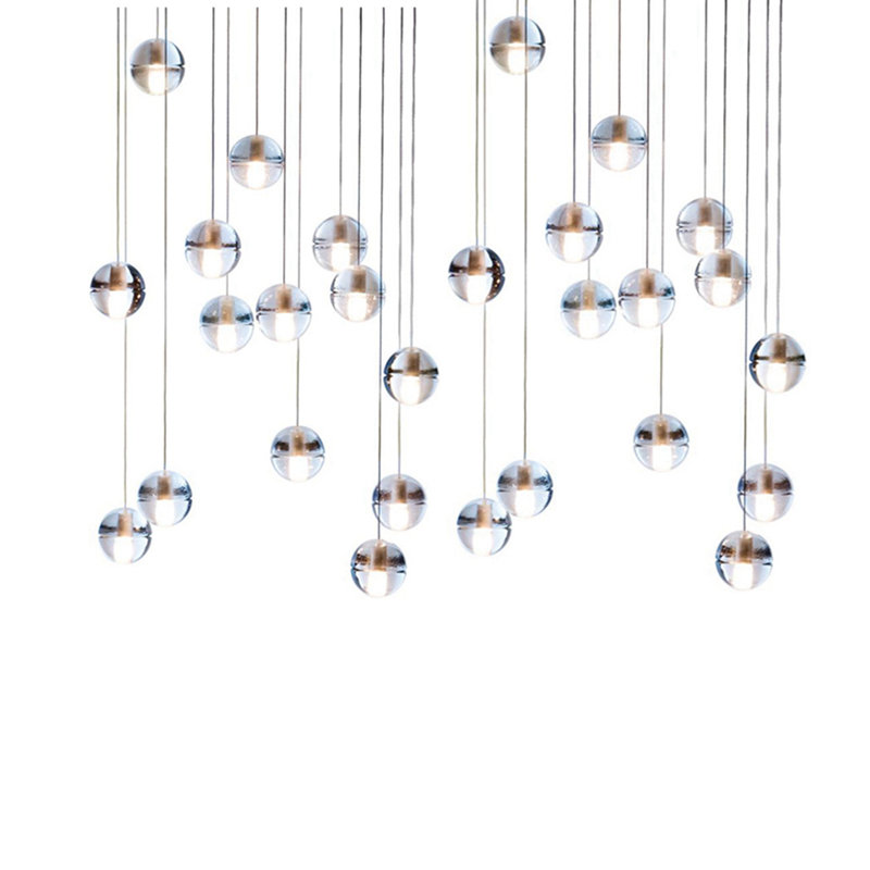 Lampa wisząca nowoczesna STARLIGHT-5 przezroczysta ST-9228-5 - Step Into Design - obrazek 6