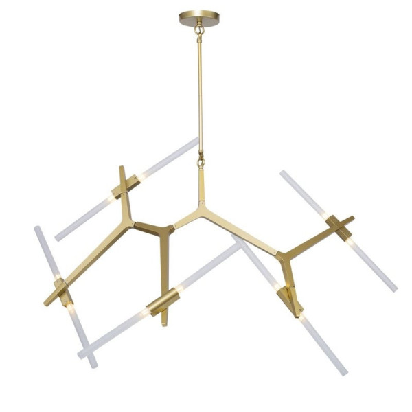 Lampa designerska wisząca STICKS-10 złota ST-1001-10 - Step Into Design