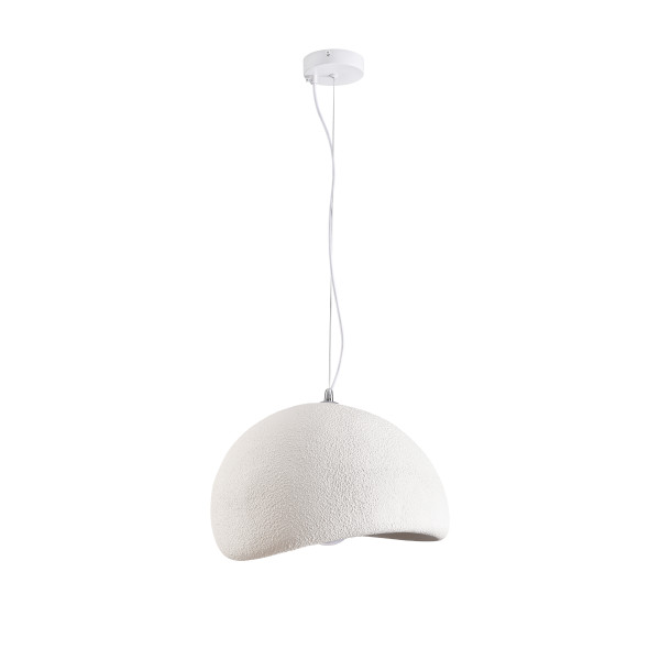 Lampa wisząca STONE LED biała 40 cm  DN426-400 - Step Into Design