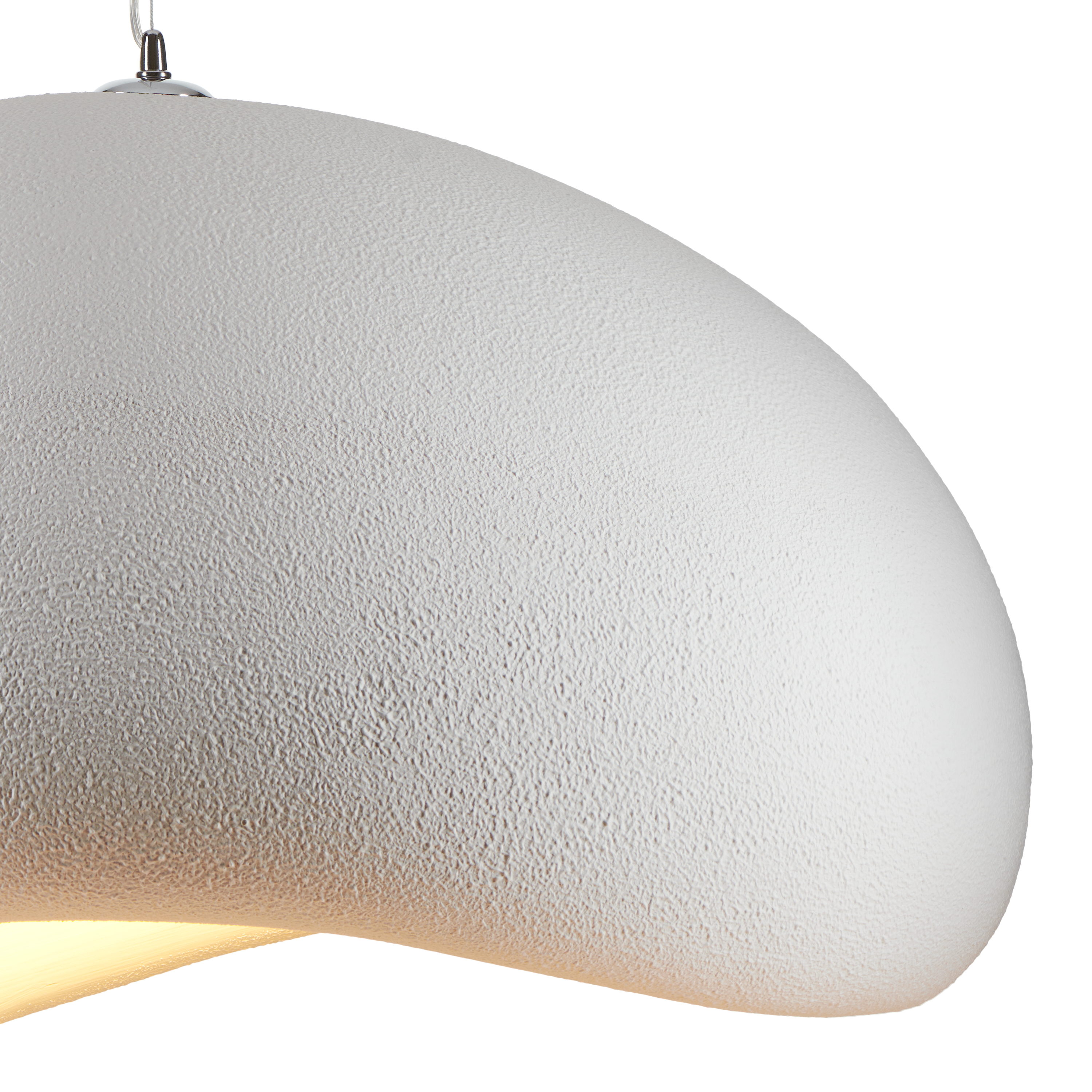 Lampa wisząca STONE LED biała 40 cm DN426-400 - Step Into Design - obrazek 5