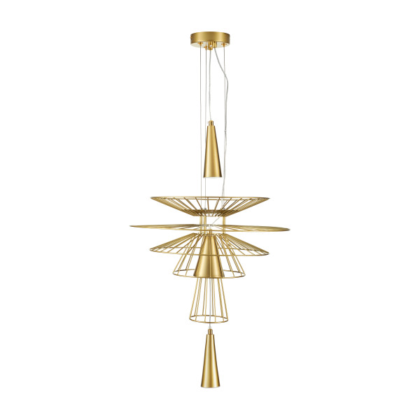 Lampa wisząca SUSSO S złota 40 cm  - ST-8713P-S - Step Into Design