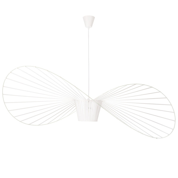 Lampa wisząca kapelusz SOMBRERO biała 200 cm ST-8052-200 white - Step into Design