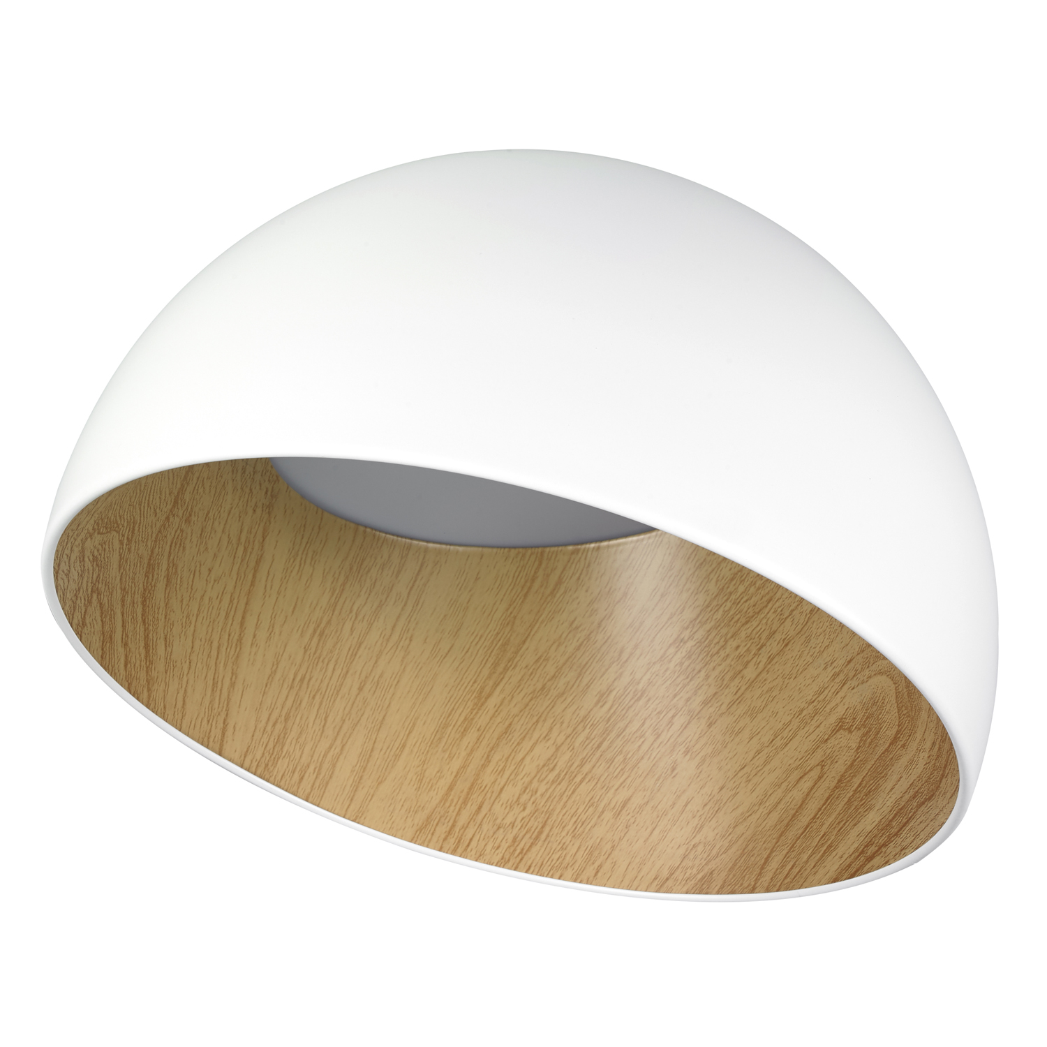 Plafon ledowy klosz w skosie PADELLA ST-9493C/B white biały 35 cm - Step Into Design - obrazek 2