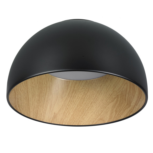 Ledowy plafon PADELLA czarny 35 cm ST-9493C/A black - Step Into Design
