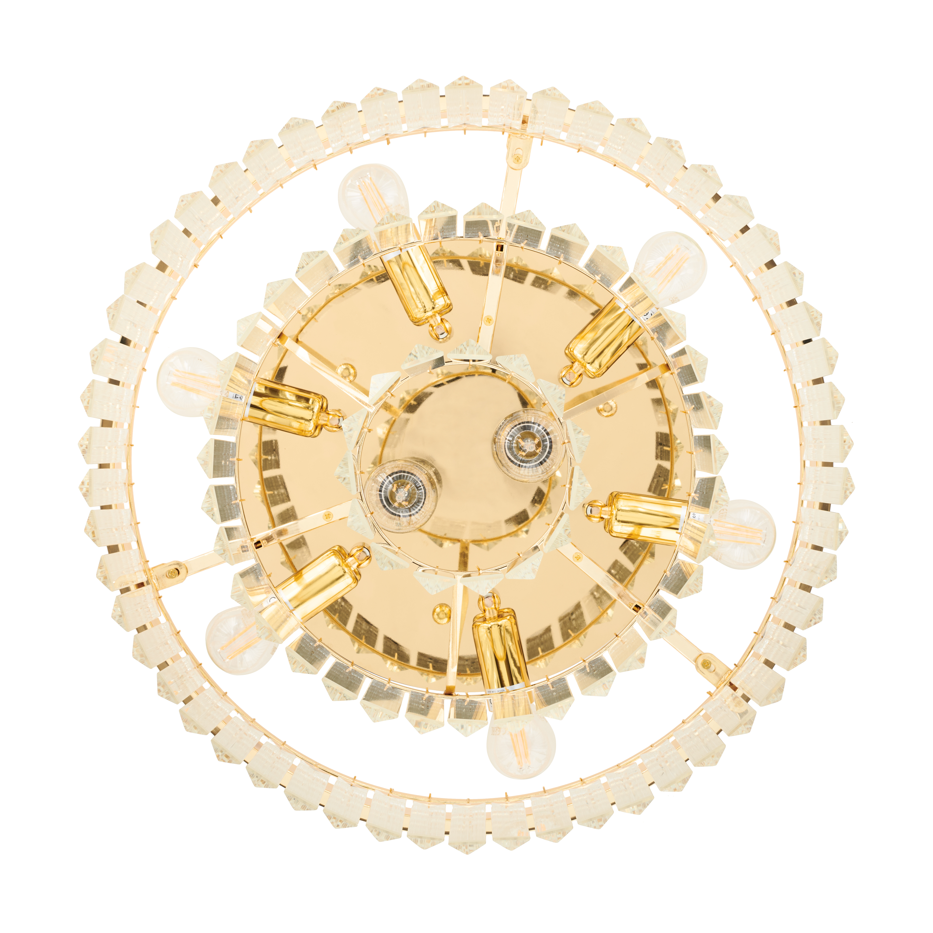 Plafon sufitowy SPLENDORE złoty 50 cm - DN915-50 - Step Into Design - obrazek 5