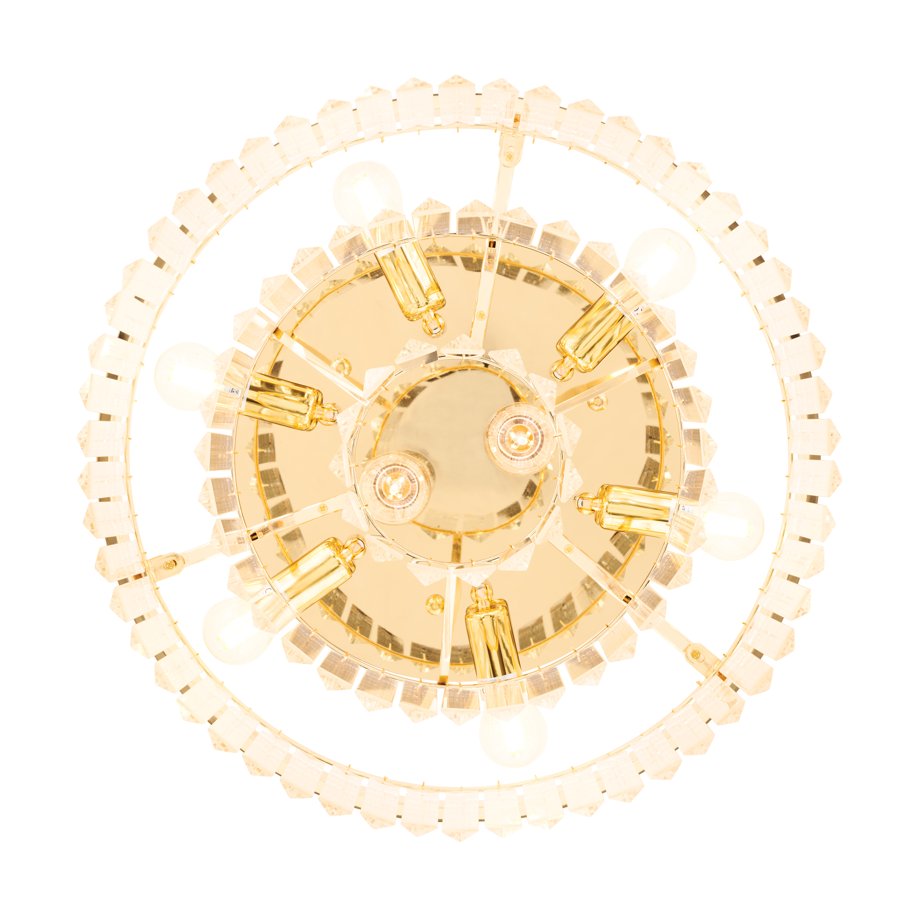 Plafon sufitowy SPLENDORE złoty 50 cm - DN915-50 - Step Into Design - obrazek 6