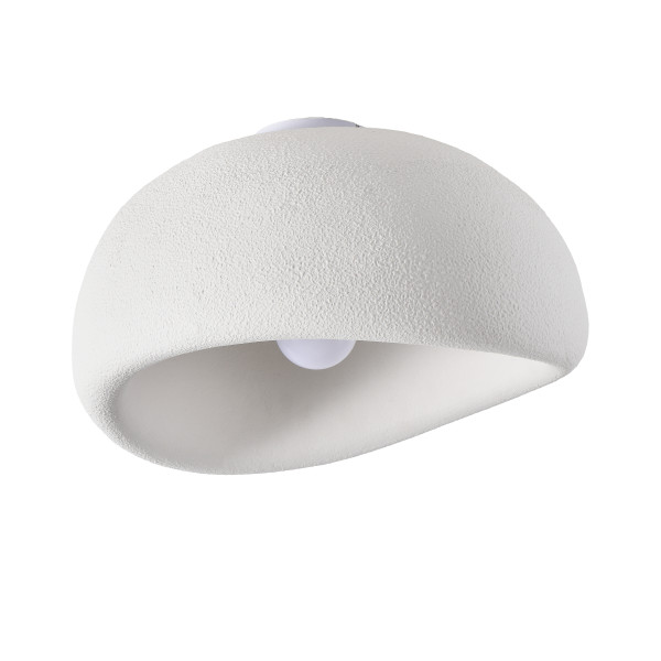 Plafon sufitowy STONE biały 40 cm DN426-40C - Step Into Design