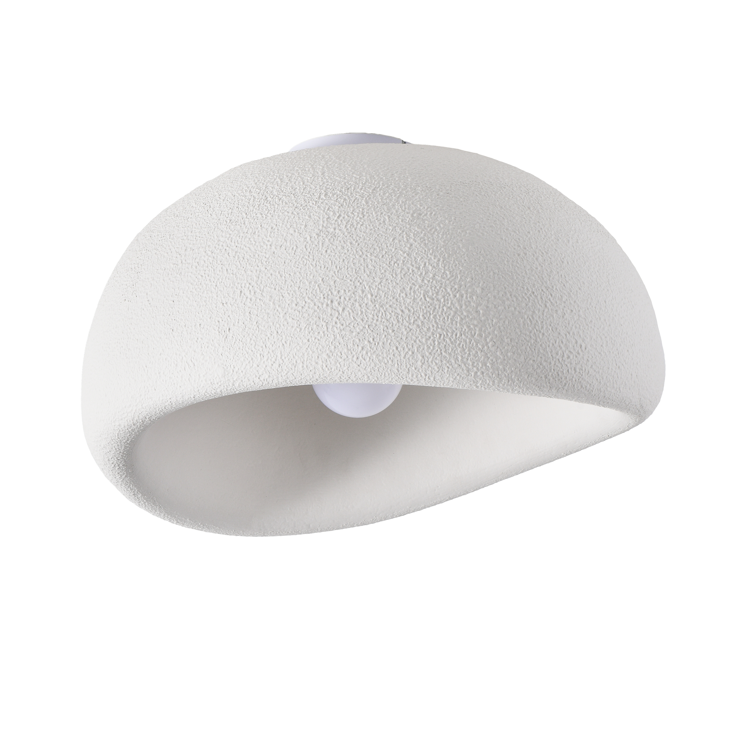 Plafon sufitowy STONE biały 40 cm DN426-40C - Step Into Design