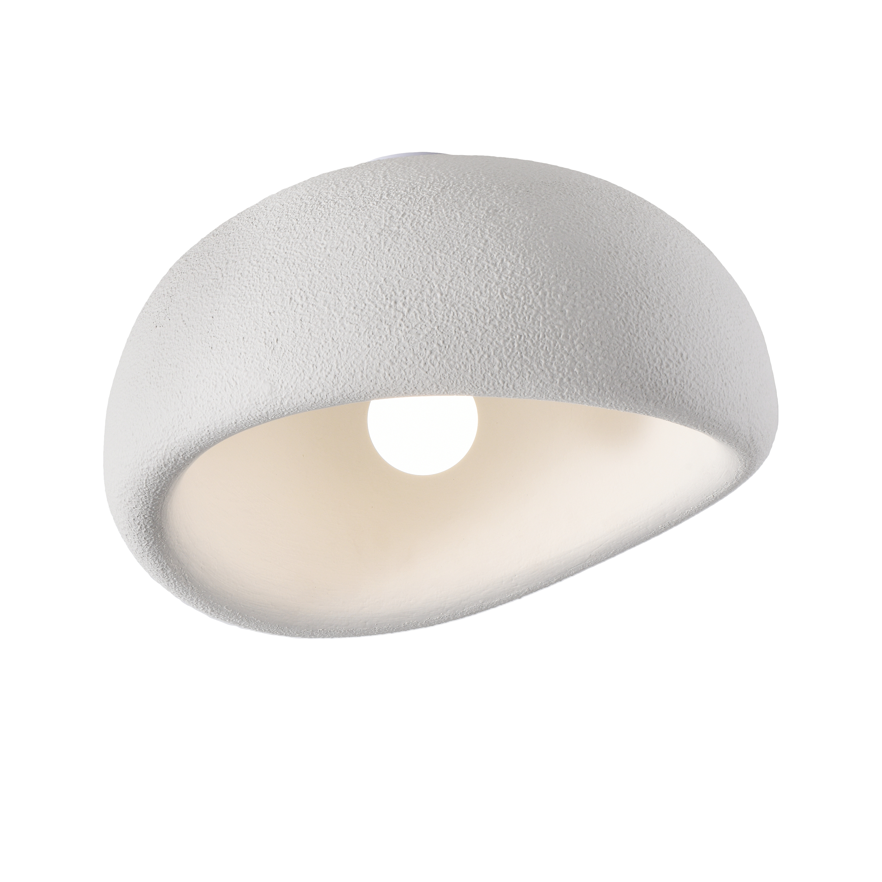 Plafon sufitowy STONE biały 40 cm DN426-40C - Step Into Design - obrazek 3