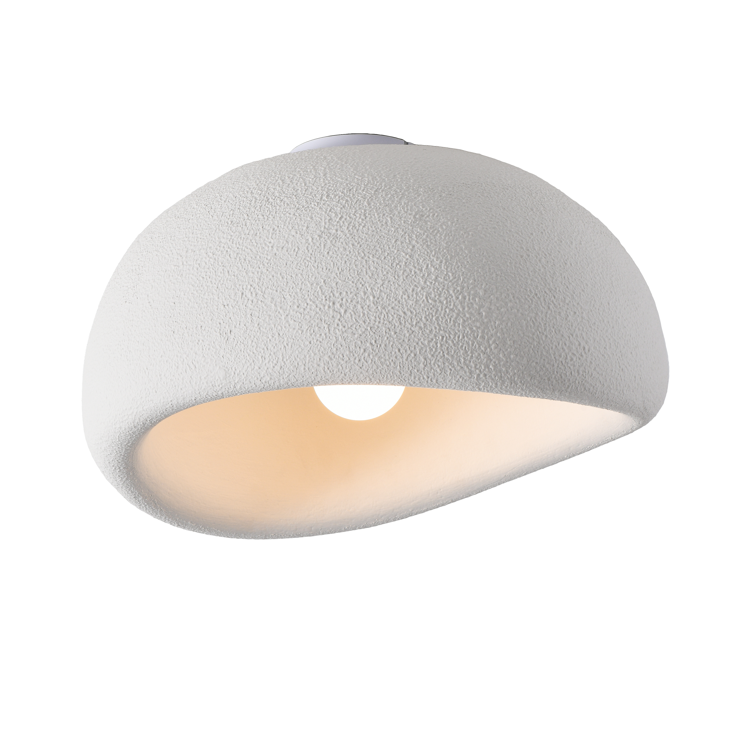 Plafon sufitowy STONE biały 40 cm DN426-40C - Step Into Design - obrazek 4