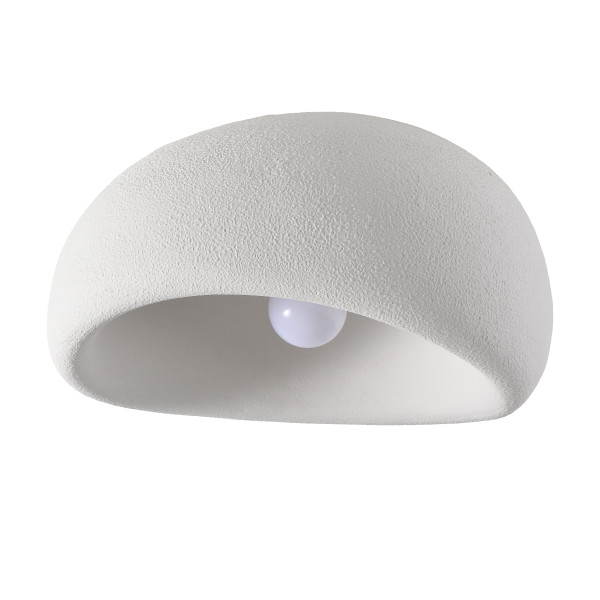 Plafon sufitowy STONE biały 50 cm DN426-50C - Step Into Design