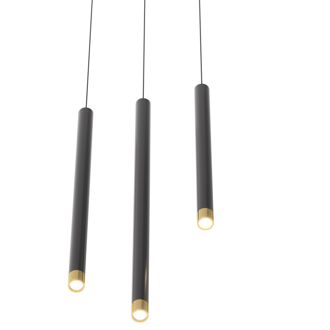 Lampa wisząca Q I Nero/Gold 60 OR85129 - Open Design Highlights - obrazek 3