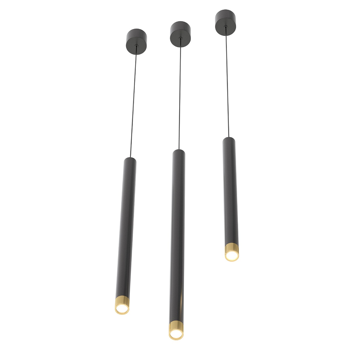 Lampa wisząca Q I Nero/Gold 60 OR85129 - Open Design Highlights - obrazek 6