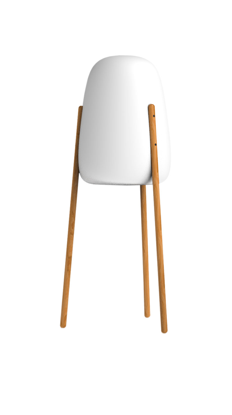 Lampa zewnętrzna stojąca boho biała 3087 ROCKET 145 - New Garden - obrazek 2