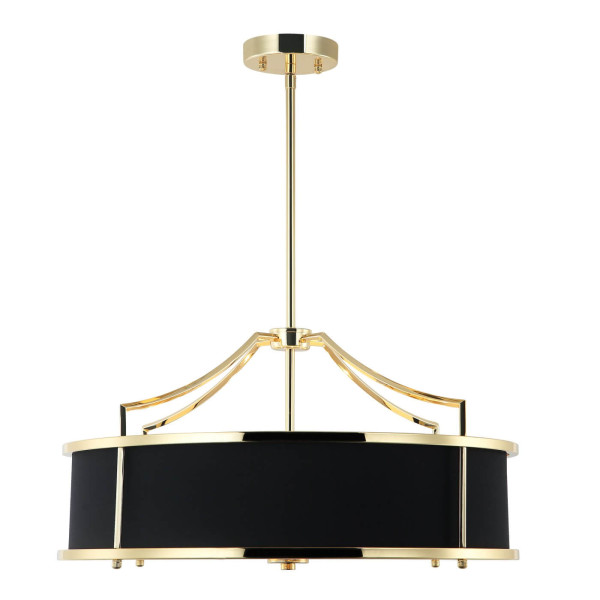 Lampa Hampton wisząca STANZA GOLD / NERO M OR84146 - Open Design Highlights