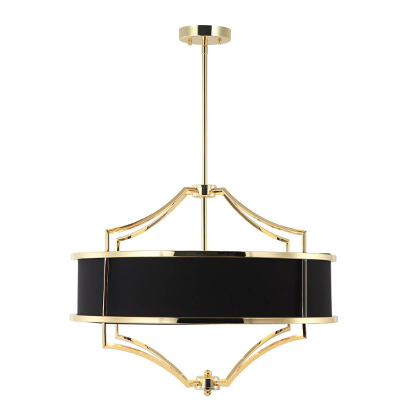 Lampa Hampton wisząca STESSO GOLD / NERO M OR84160 - Open Design Highlights