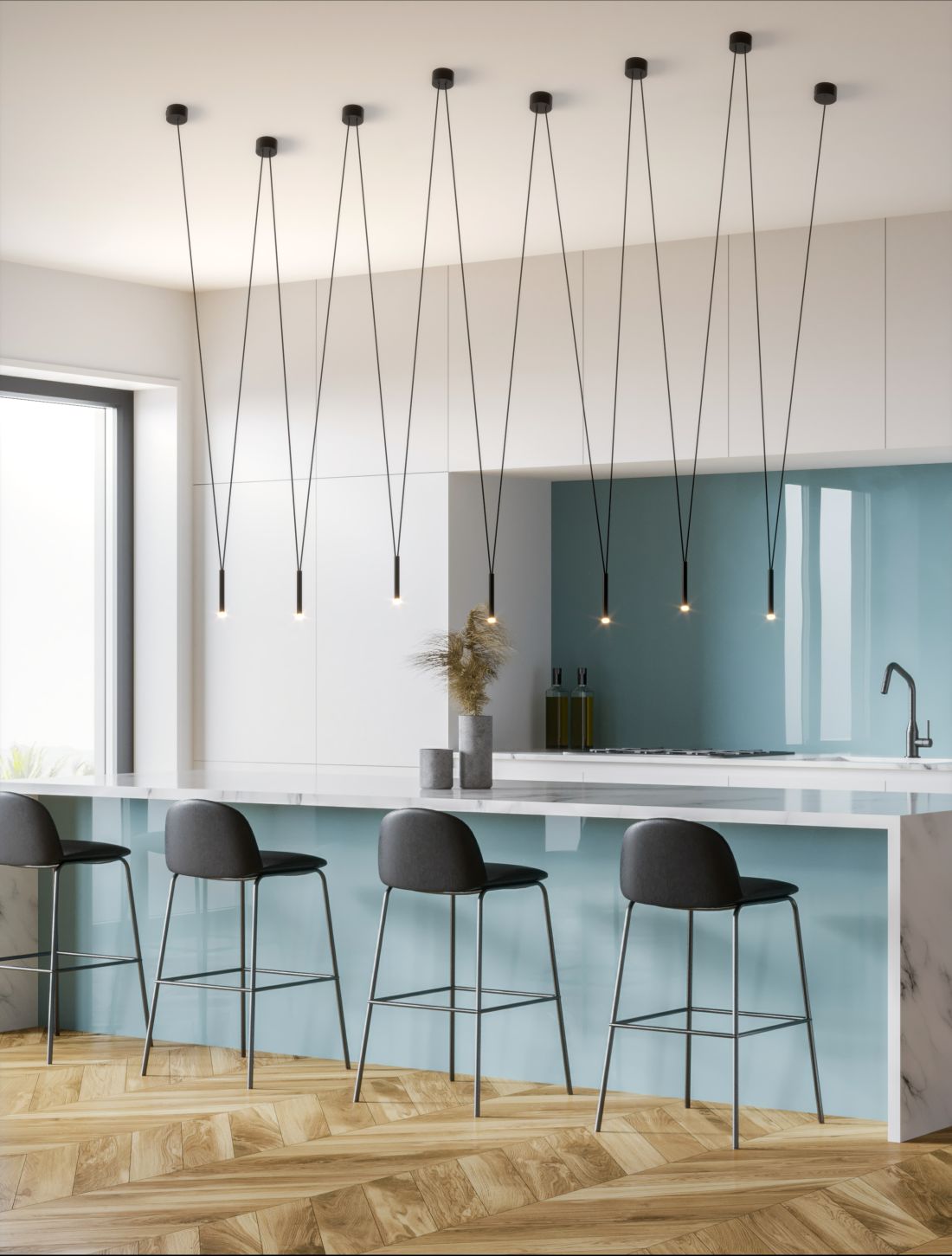 Lampa loft wisząca VIVA VII NERO OR84344 - Open Design Highlights - obrazek 2