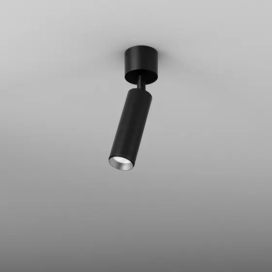 Nowoczesny reflektor sufitowy AQForm PET mini LED 3000 K 41° czarny – 16359-M930-WB-00-12 - obrazek 3
