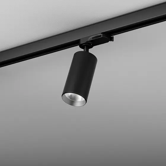 Lampa do szyn PET midi LED M930 50° track czarny 16362-M930-WB-00-12 - AqForm