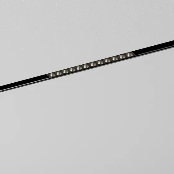 Nowoczesna liniowa oprawa szynowa AQForm RAFTER mini points 20 LED MULTITRACK 48 V 3000 K 45° czarna – 16458-M930-WB-00-12 - obrazek 4