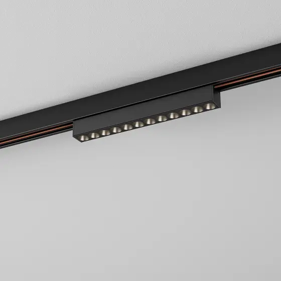 Nowoczesna liniowa oprawa szynowa AQForm RAFTER mini points 20 LED MULTITRACK 48 V 3000 K 45° czarna – 16458-M930-WB-00-12 - obrazek 5