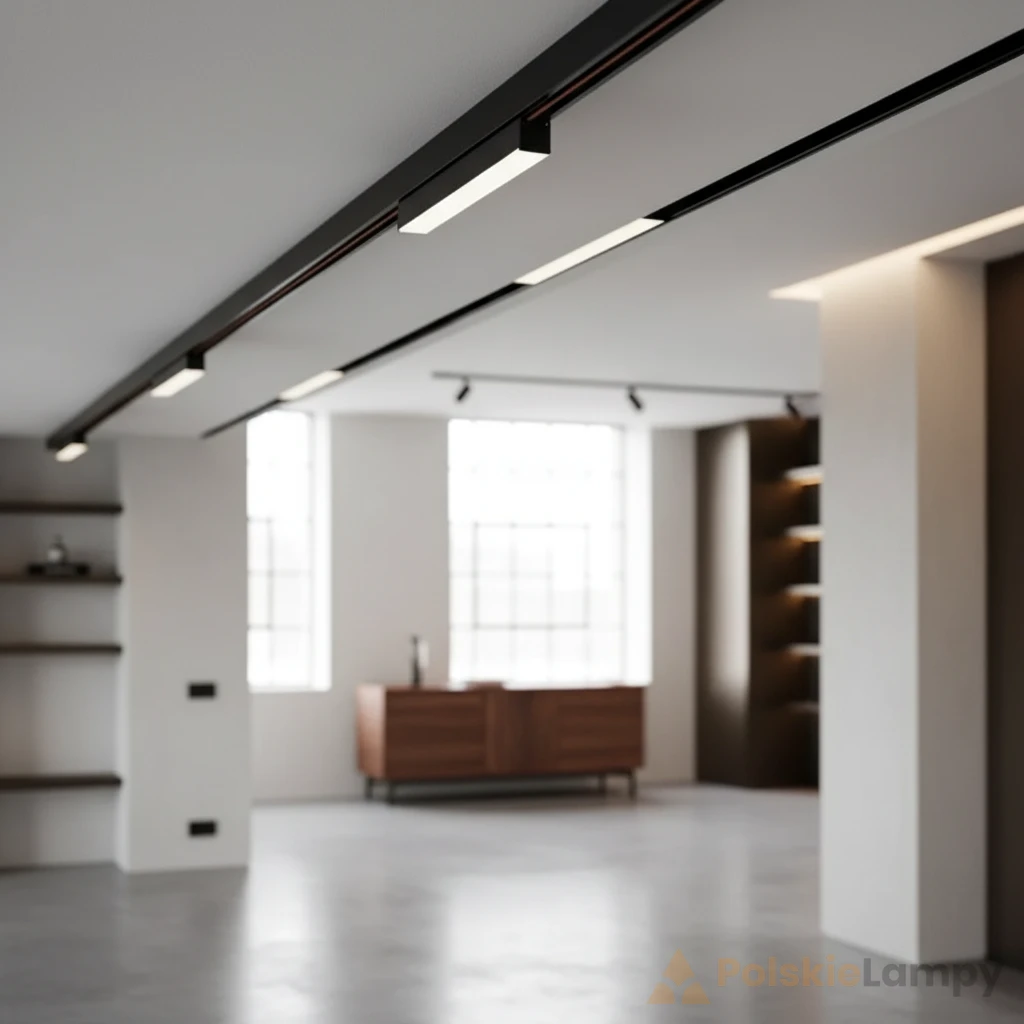 Nowoczesna liniowa oprawa szynowa AQForm RAFTER mini 20 LED MULTITRACK 48 V 3000 K czarna – 16461-M930-D9-00-12 - obrazek 2