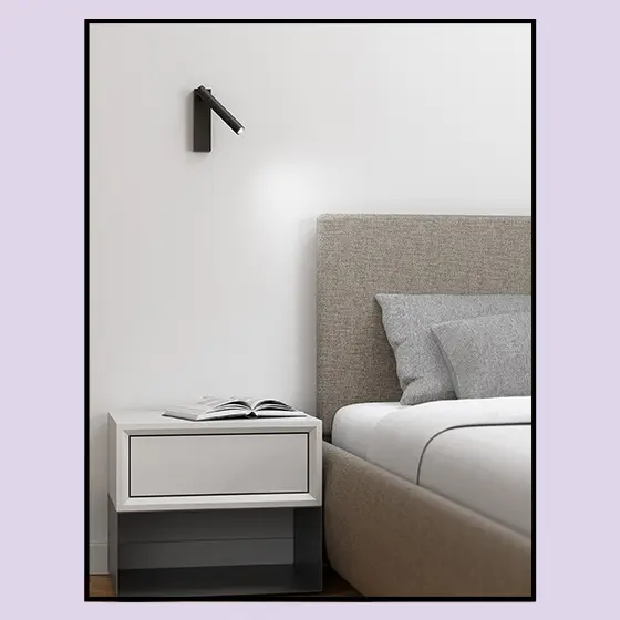 Nowoczesny kinkiet AQForm PET micro R LED 3000 K 32° czarny – 26504-M930-F3-00-12 - obrazek 3