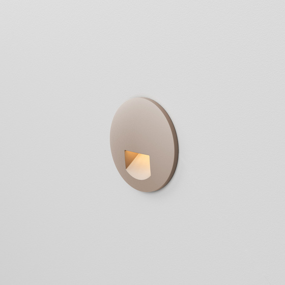 Lampa schodowa EMOT round LED M930 ON/OFF wall taupe 26589-M930-DT-00-82 - AqForm