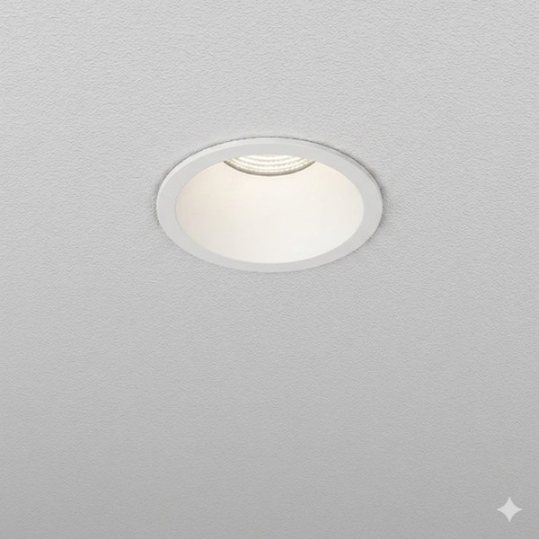 Lampa wpuszczana HOLLOW 8 LED ON/OFF M930 41° recessed white 38051-M930-WW-00-13 - AqForm