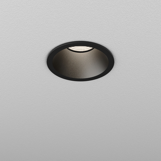 Lampa wpuszczana HOLLOW 8 GU10 Phase-Control recessed black 38054-G000-00-PH-12 - AqForm
