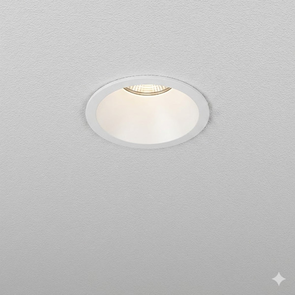 Lampa wpuszczana HOLLOW 8 lens LED ON/OFF M930 34° recessed white 38055-M930-FW-00-13 - AqForm