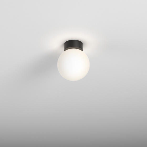 Lampa sufitowa / kinkiet MODERN BALL simple midi LED hermetic M930 PW surface black 47000-M930-PW-00-12 - AqForm