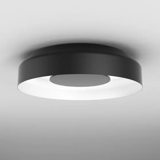 Lampa sufitowa MAXI RING dot LED M930 Phase-Control czarny +biały 47027-M930-DW-PH-12 - AqForm