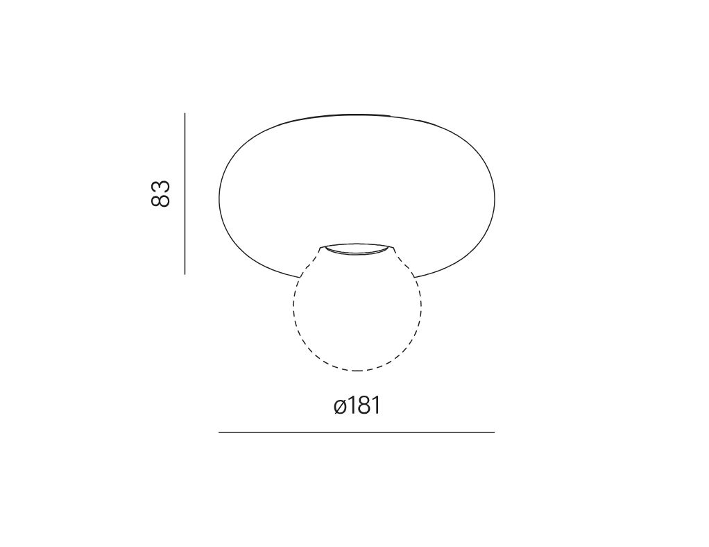 Nowoczesna lampa sufitowa AQForm KLIVA E27 terakota – 47042-E000-00-PH-83 - obrazek 4