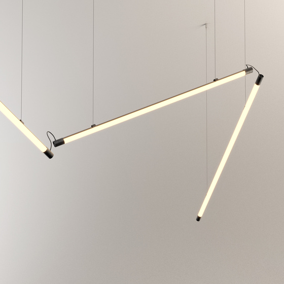 Lampa do systemu PIPER 150 LED 230V M942 Phase-Control suspended black 71265-M942-D9-PH-12 - AqForm