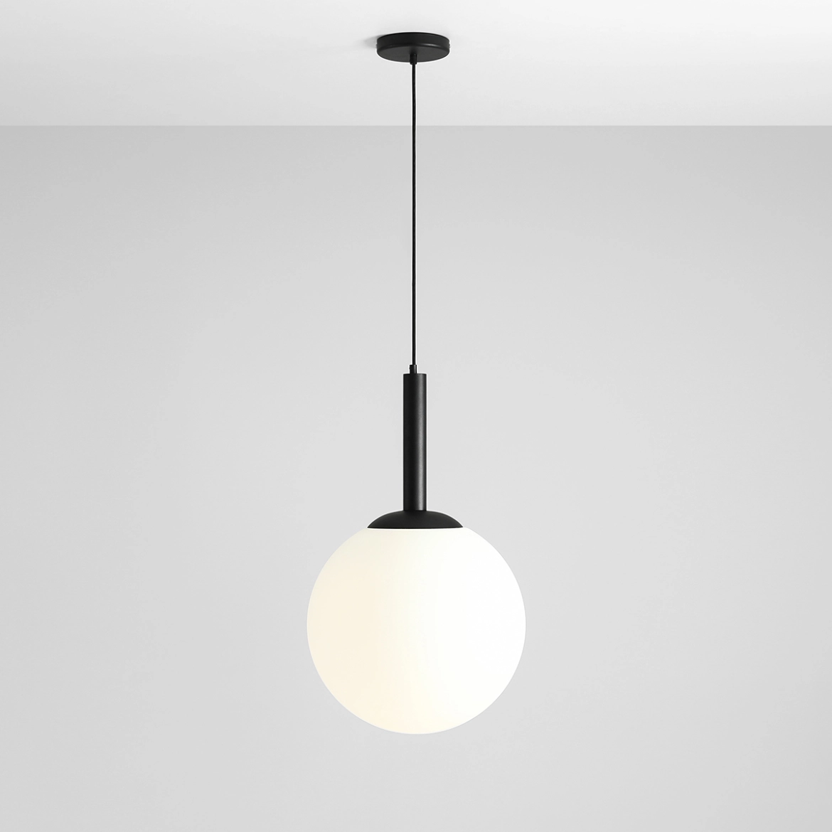 LAMPA WISZĄCA BOSSO GRANDE 40 BLACK 1087XL1 ALDEX