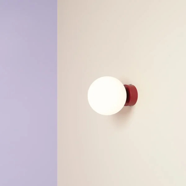 BALL WALL RED WINE S 1076C15_S Kinkiet #colours Aldex