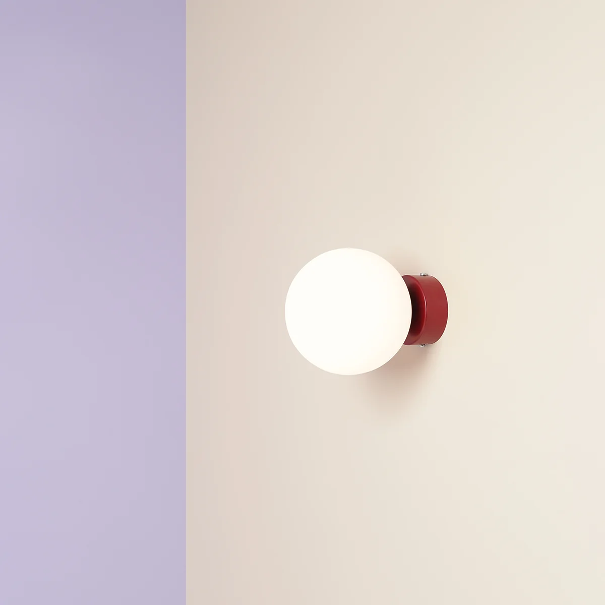 BALL WALL RED WINE S 1076C15_S Kinkiet #colours Aldex