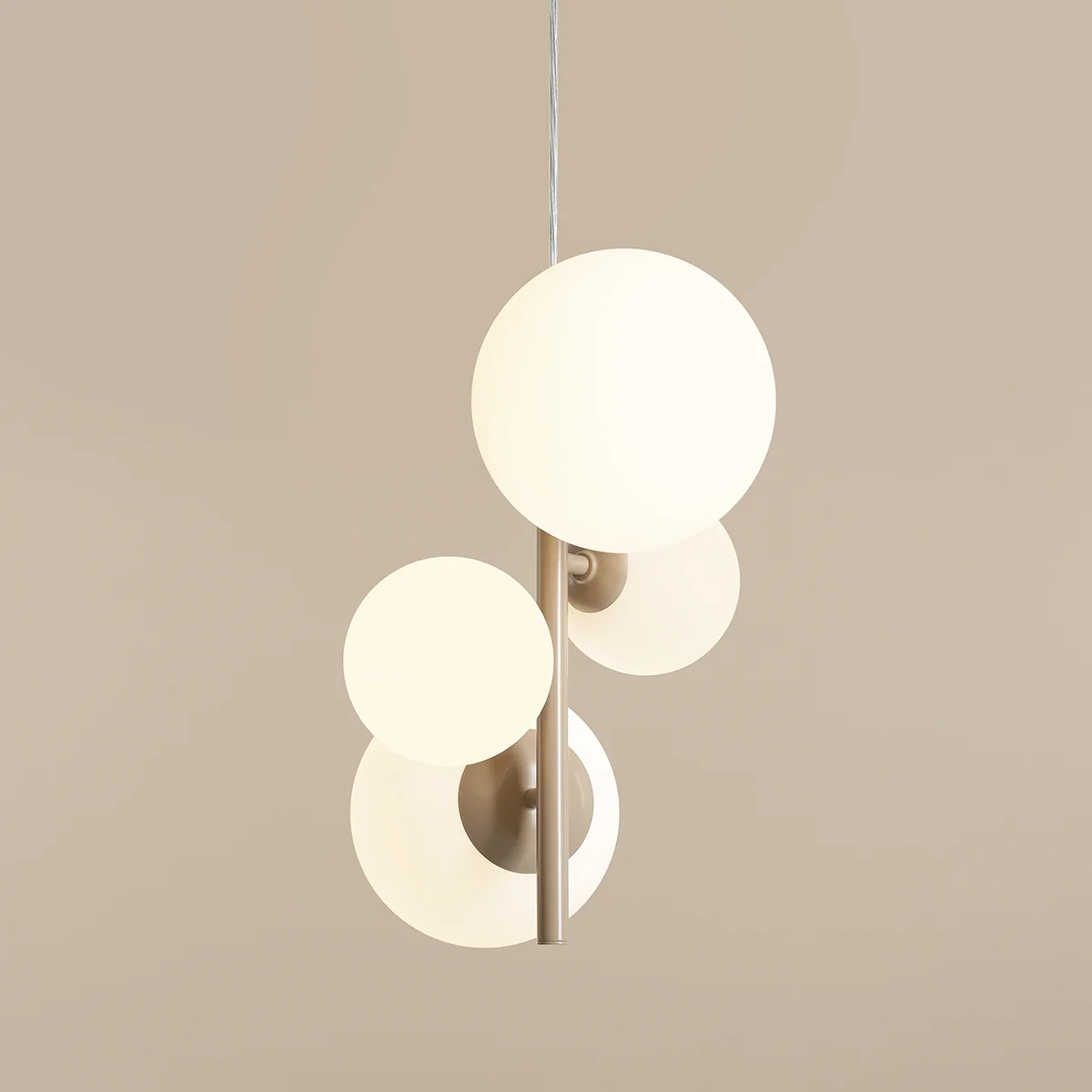 BLOOM 4 BEIGE 1091L17 Lampa wisząca #colours Aldex