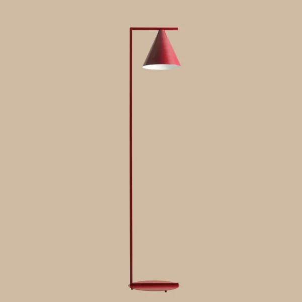 Bordowa lampa podłogowa FORM FLOOR RED WINE 1108A15 Aldex