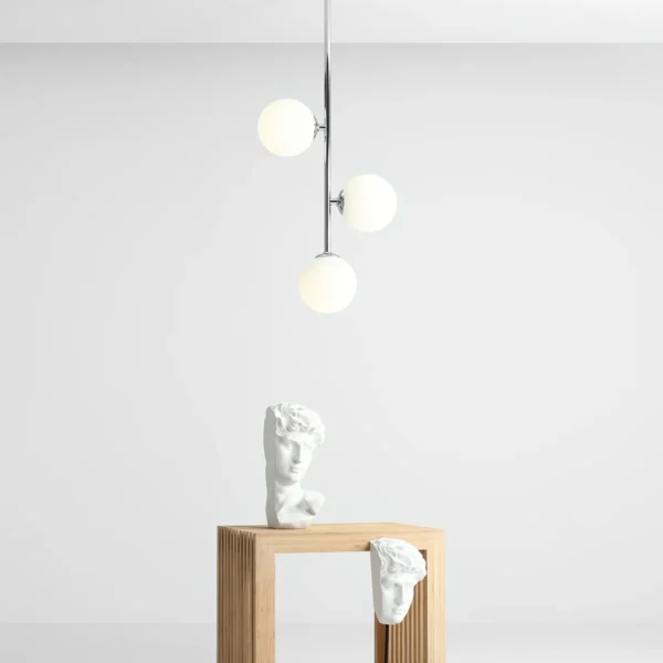 Lampa wisząca LIBRA 3 CHROME 1094PL_E4 ALDEX