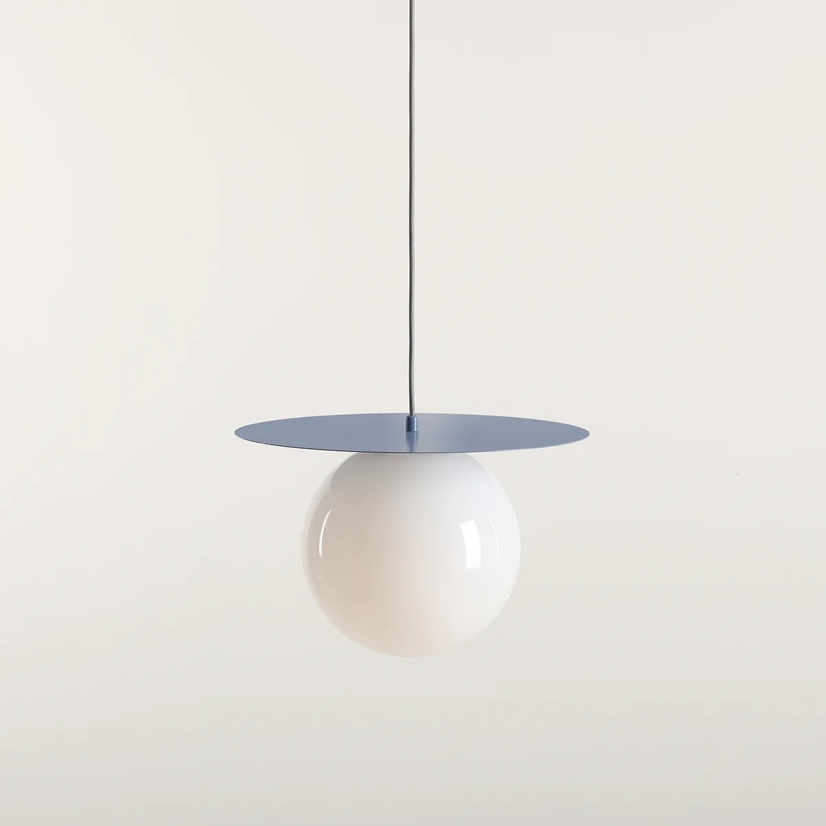 Lampa wisząca LOOP DUSTY BLUE L 1125G16_L Aldex